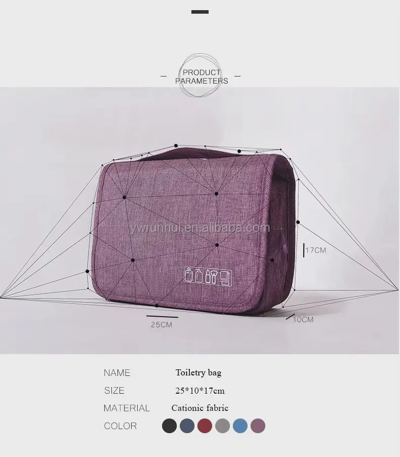 Cosmetic Bag Foldable Travel Bag_2