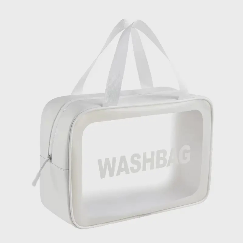 Women's Transparent Waterproof Cosmetic Bag