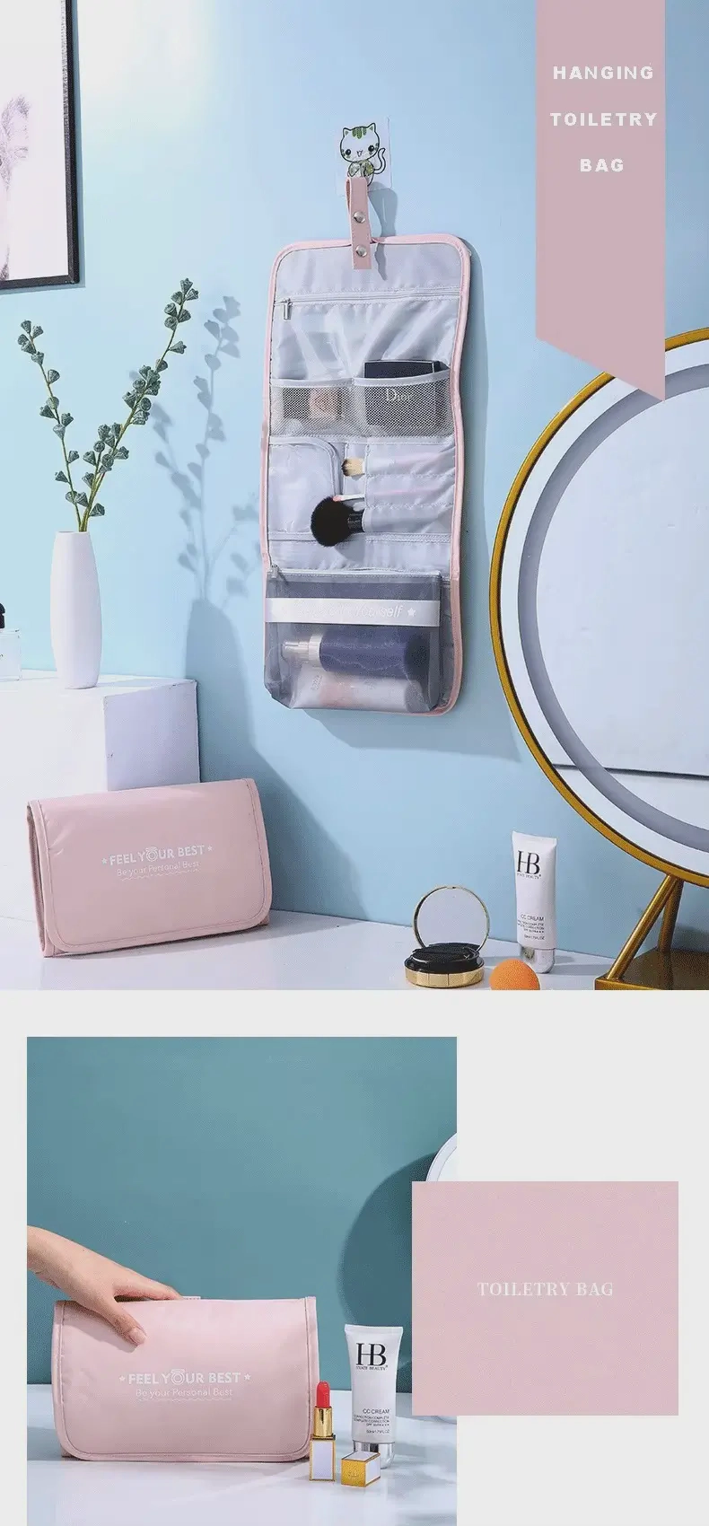 Polyester Cosmetic Bag1