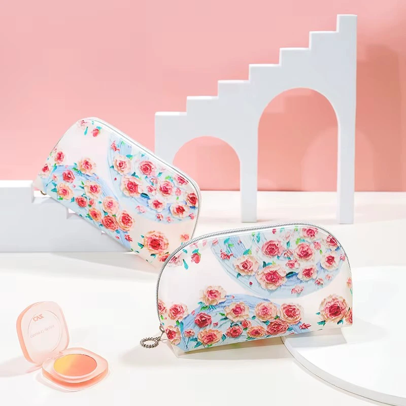 Waterproof Transparent TPU Cosmetic Bag_5