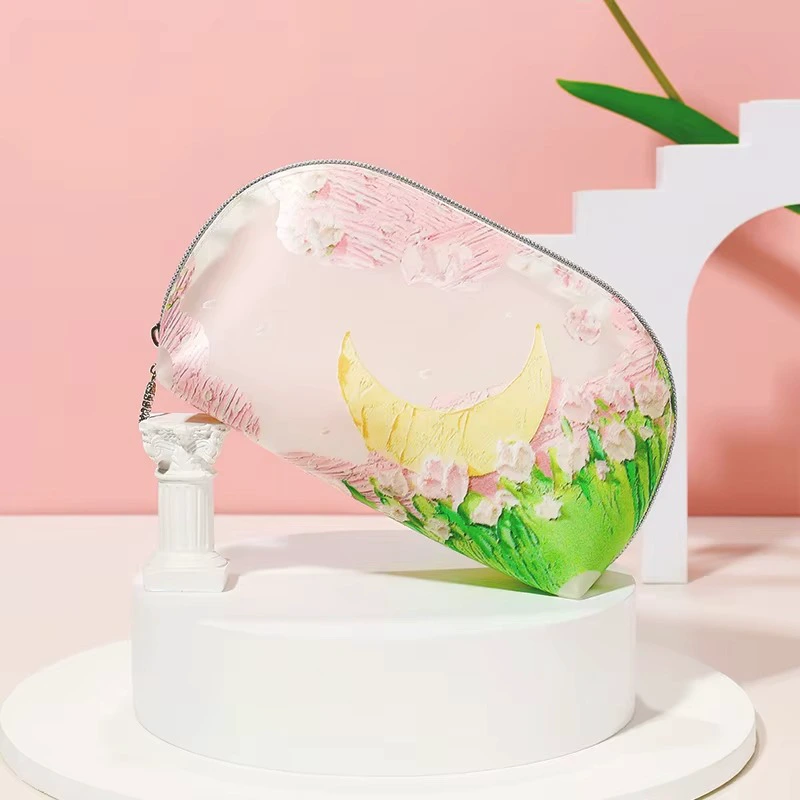 Waterproof Transparent TPU Cosmetic Bag