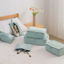 6pc Travel Cubes Organizer Bag