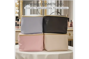 Waterproof PVC Octagonal Cosmetic Storage Bag
