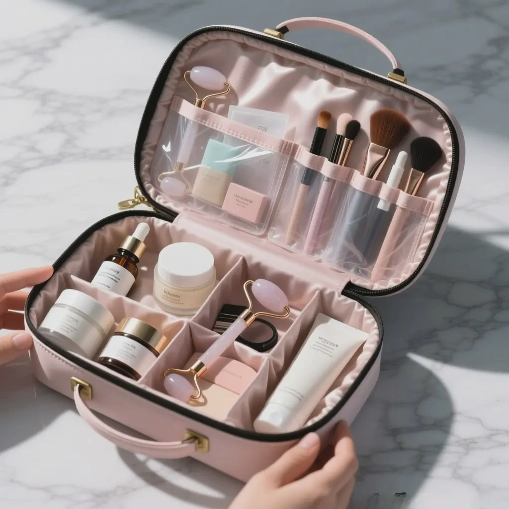 multi-use makeup bag