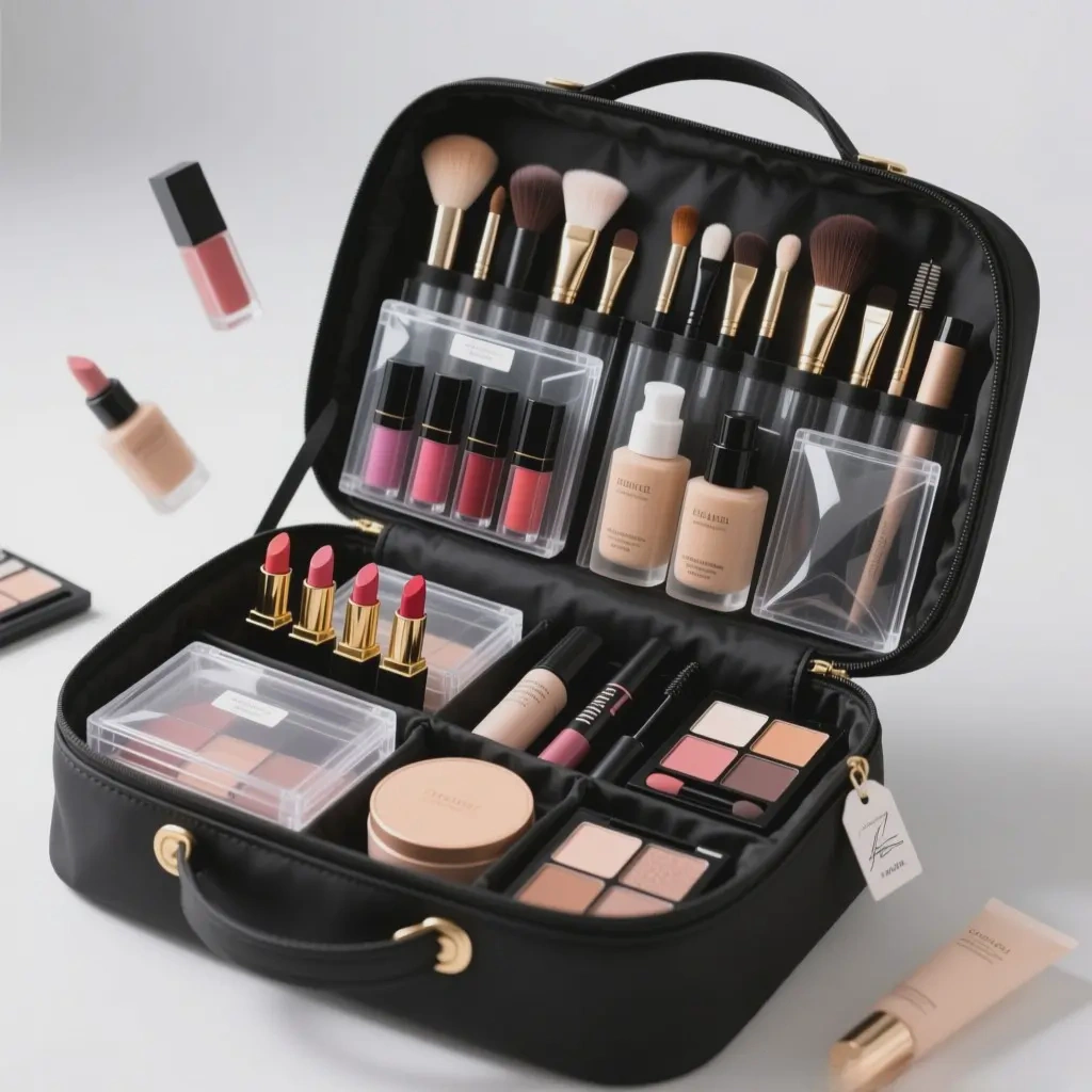 declutter makeup bag
