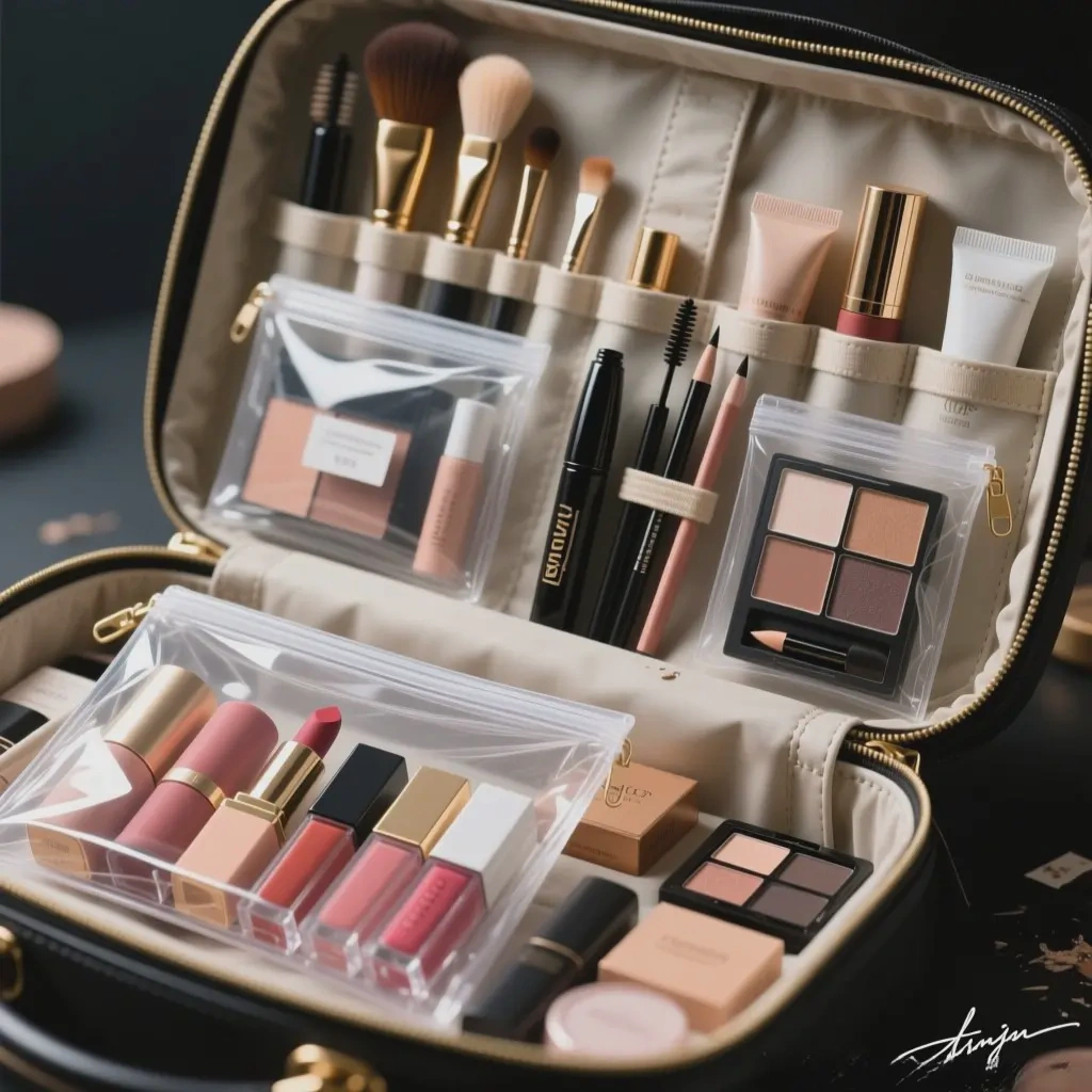 how to clean makeup bag