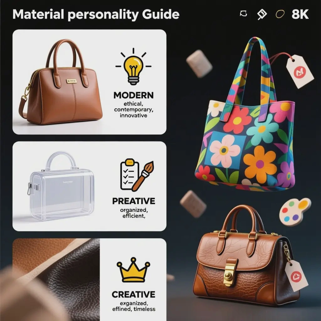 makeup bag that reflects me