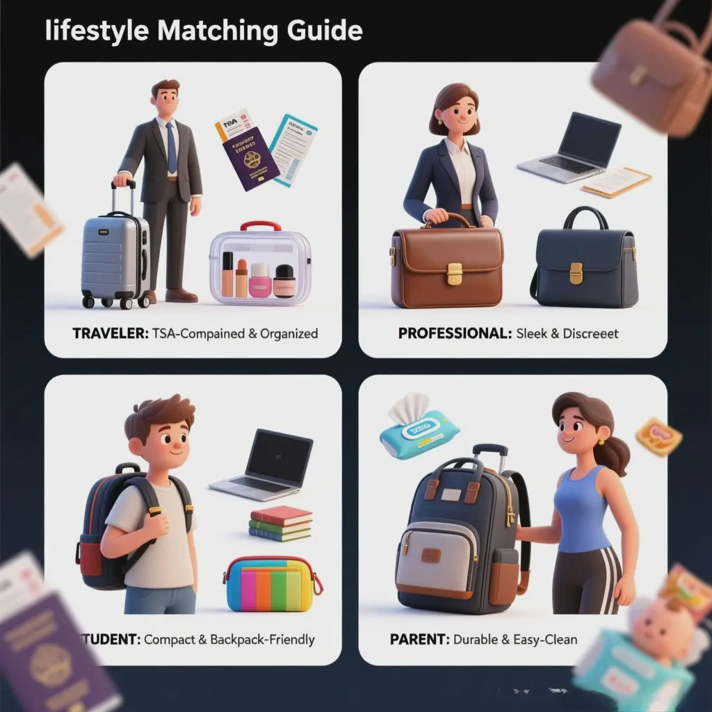 unique makeup bag designs