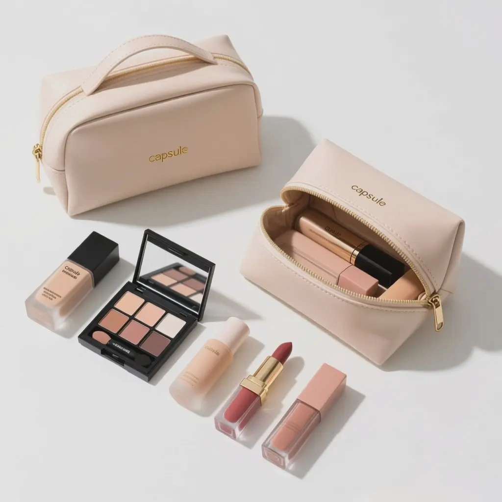 travel makeup minimalist