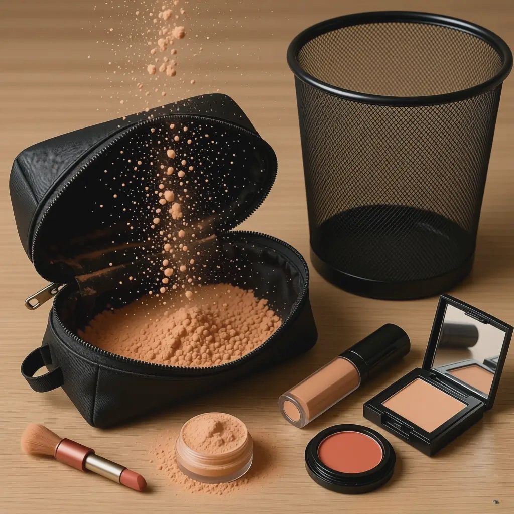 disinfect makeup bag