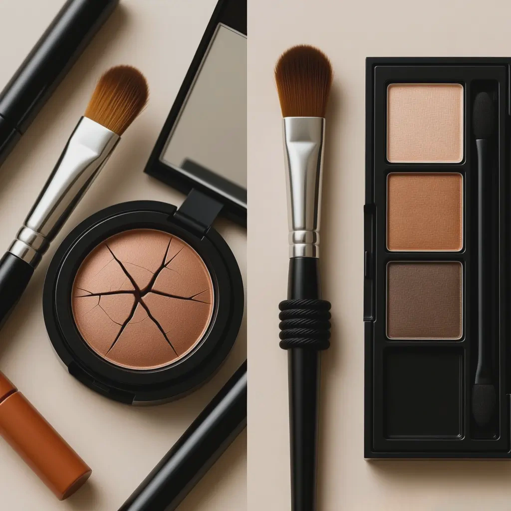 organized makeup bag