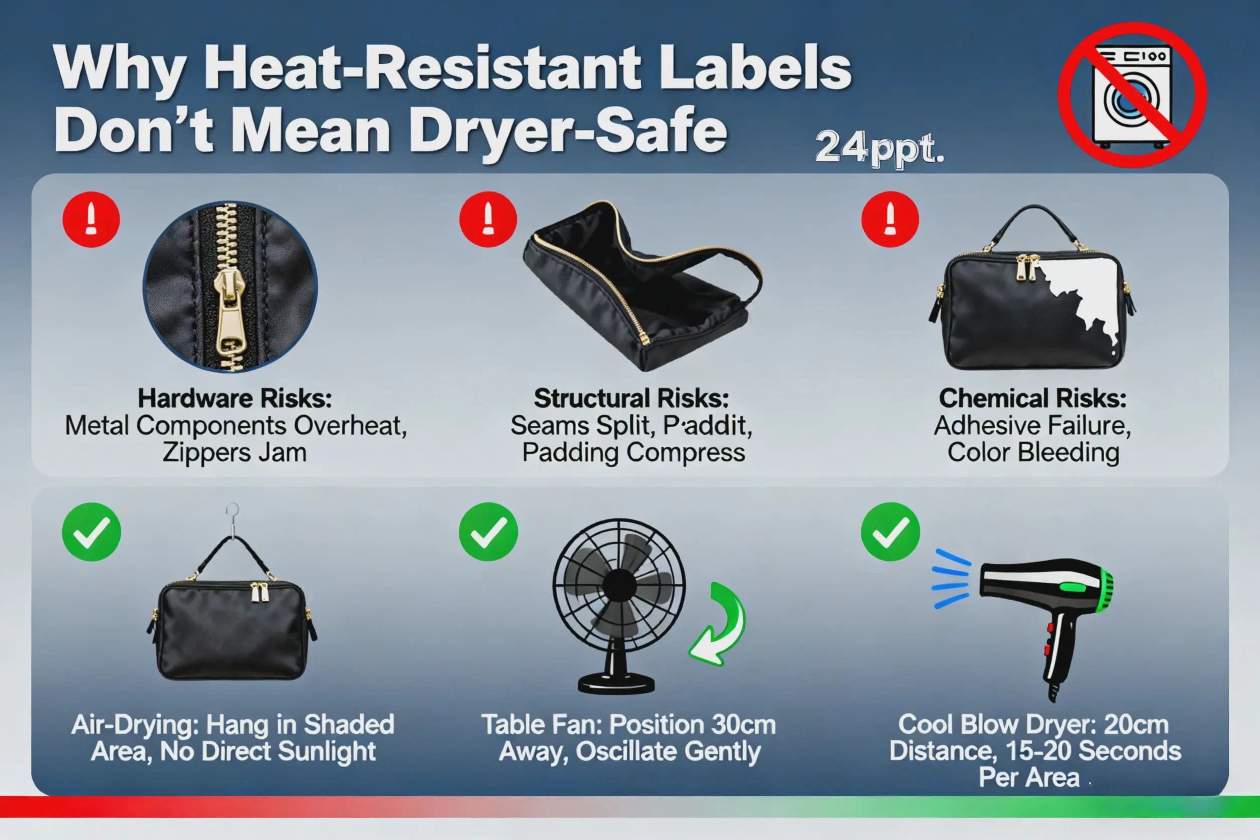 heat - resistant makeup bag