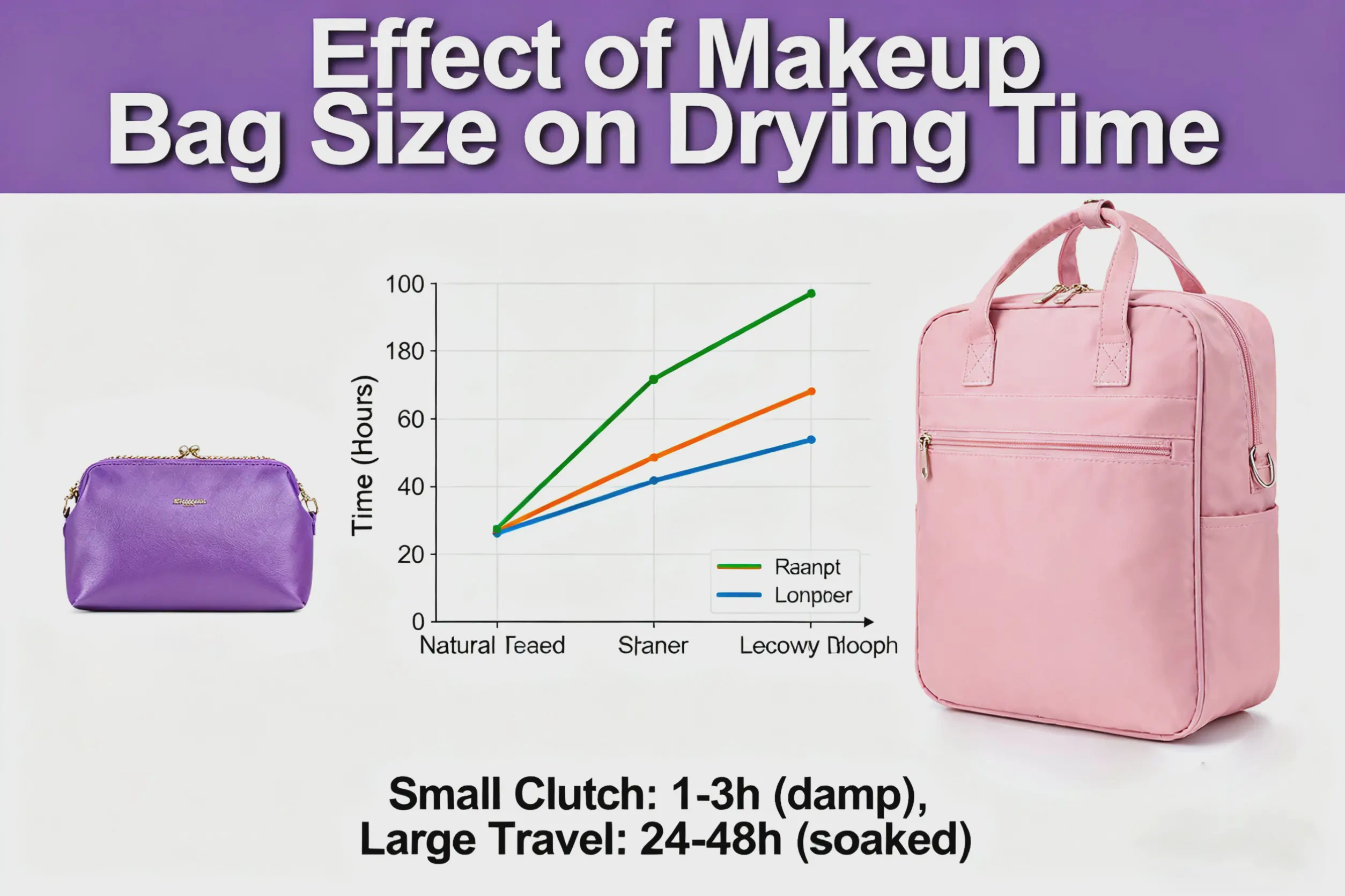 Makeup Bag Drying Time