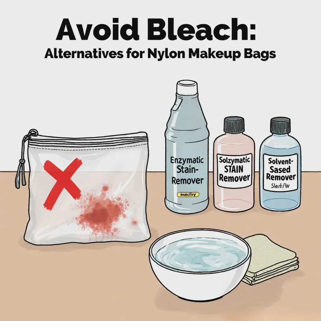 makeup bag care