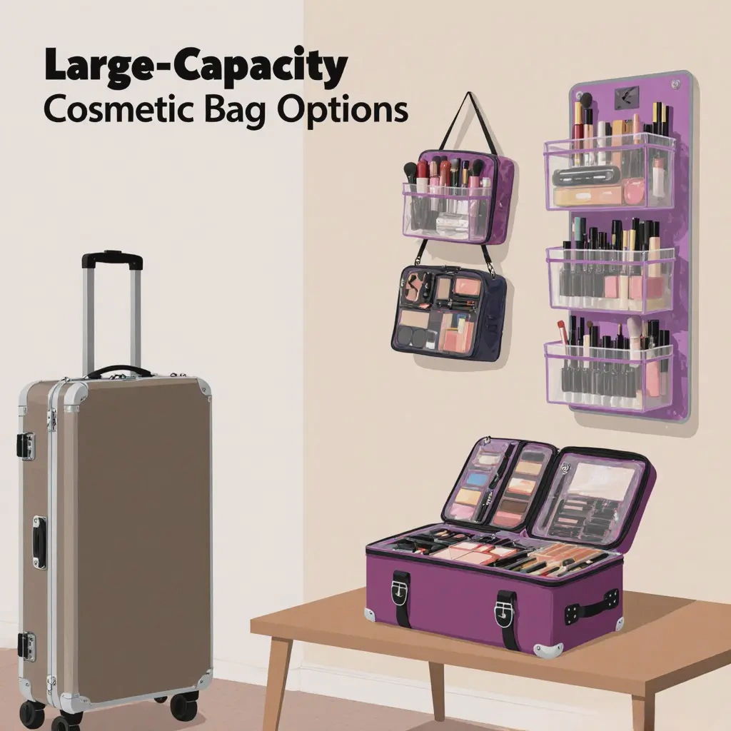 large - capacity cosmetic bag