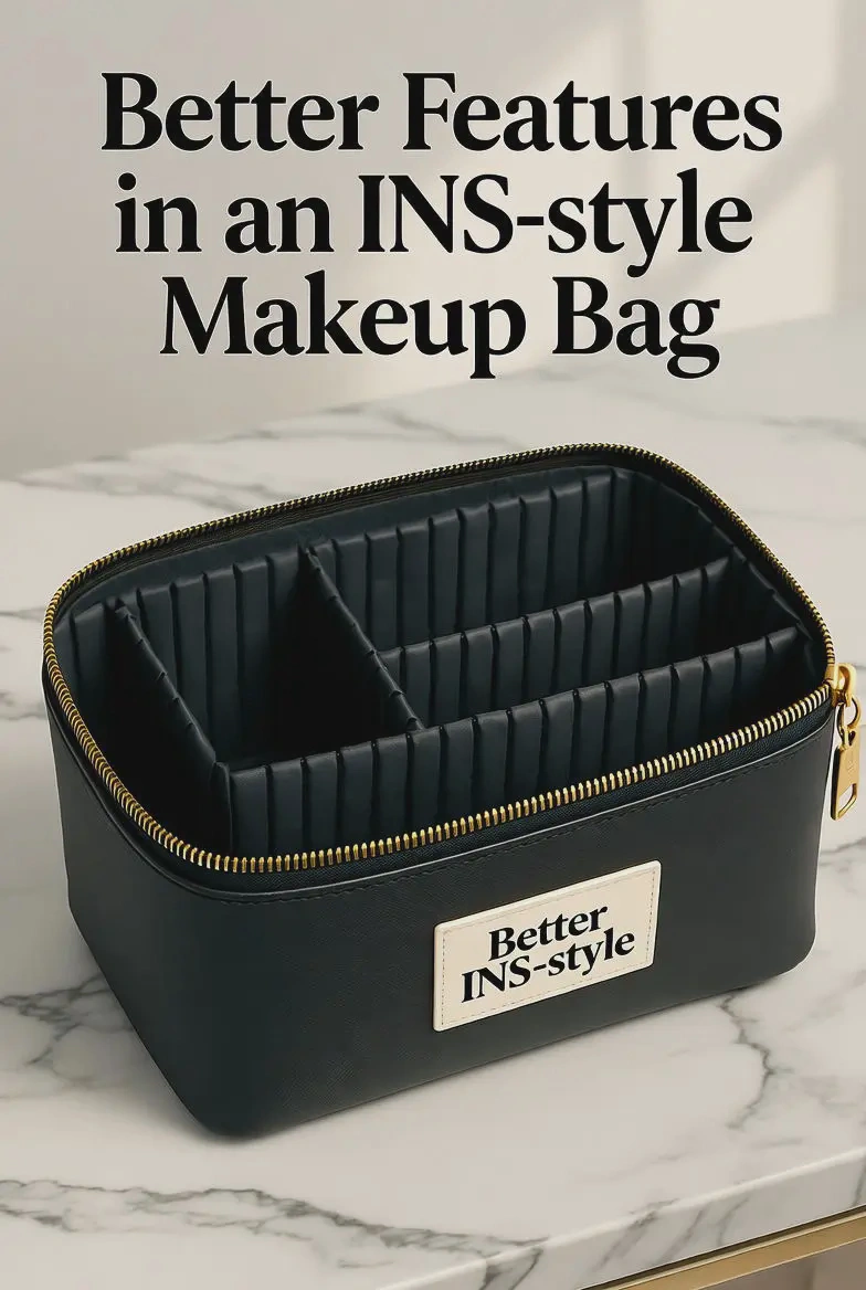 INS - style makeup bag