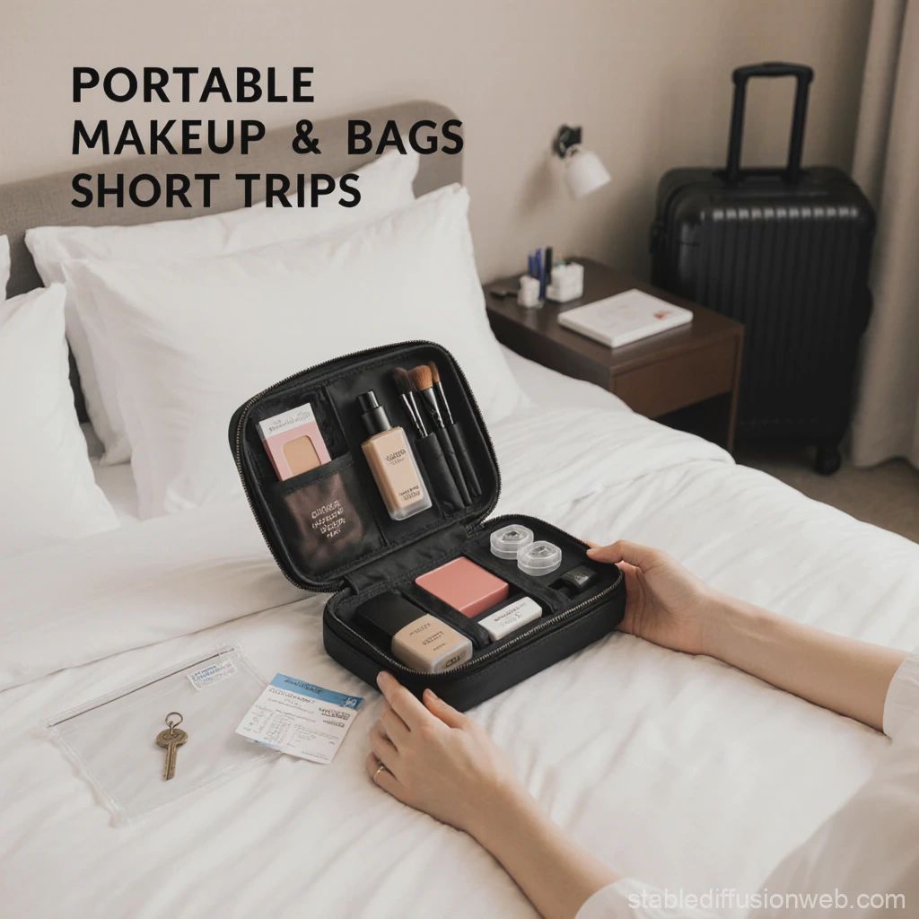 portable makeup bags
