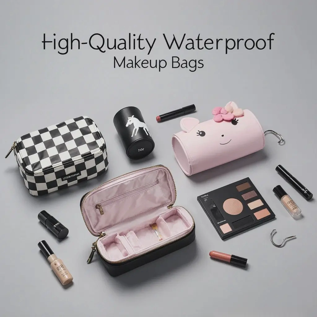 high-quality waterproof makeup bags