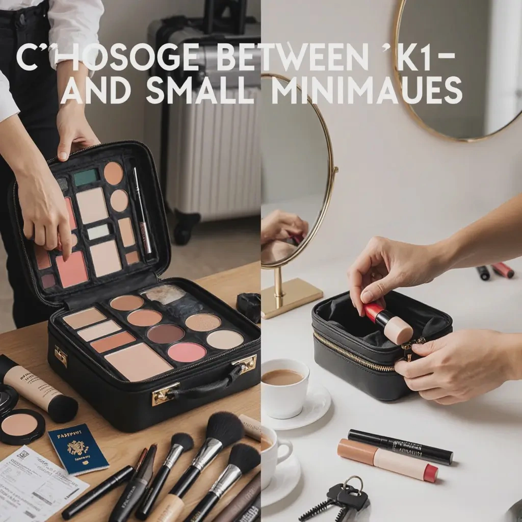 large capacity cosmetic bag