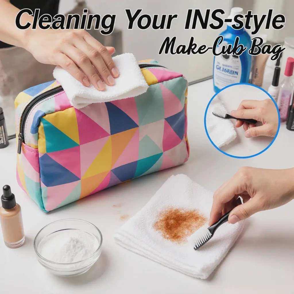 INS - style makeup bag