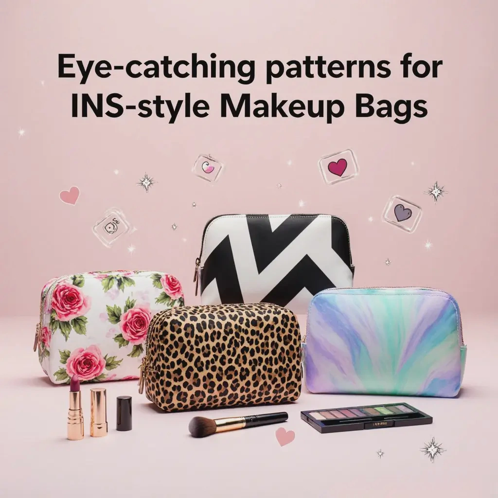 INS - style makeup bag