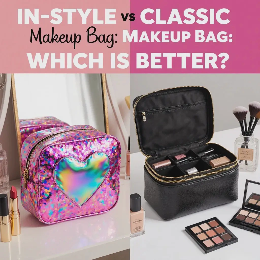 Ins - style makeup bag