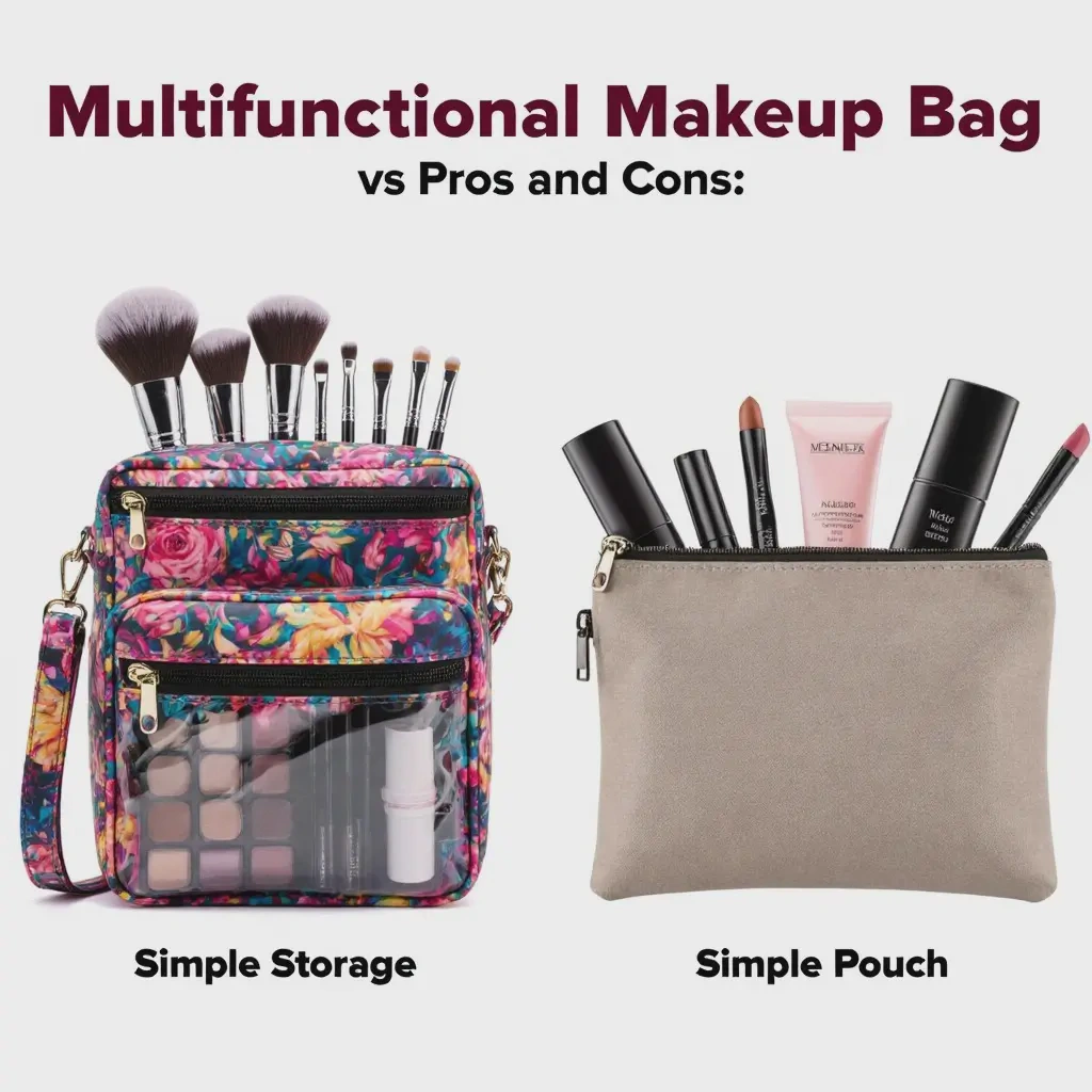 multifunctional makeup bag