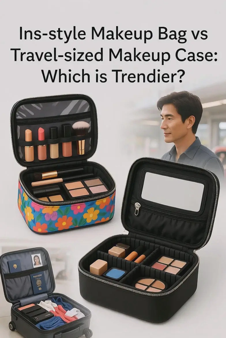 Ins - style makeup bag