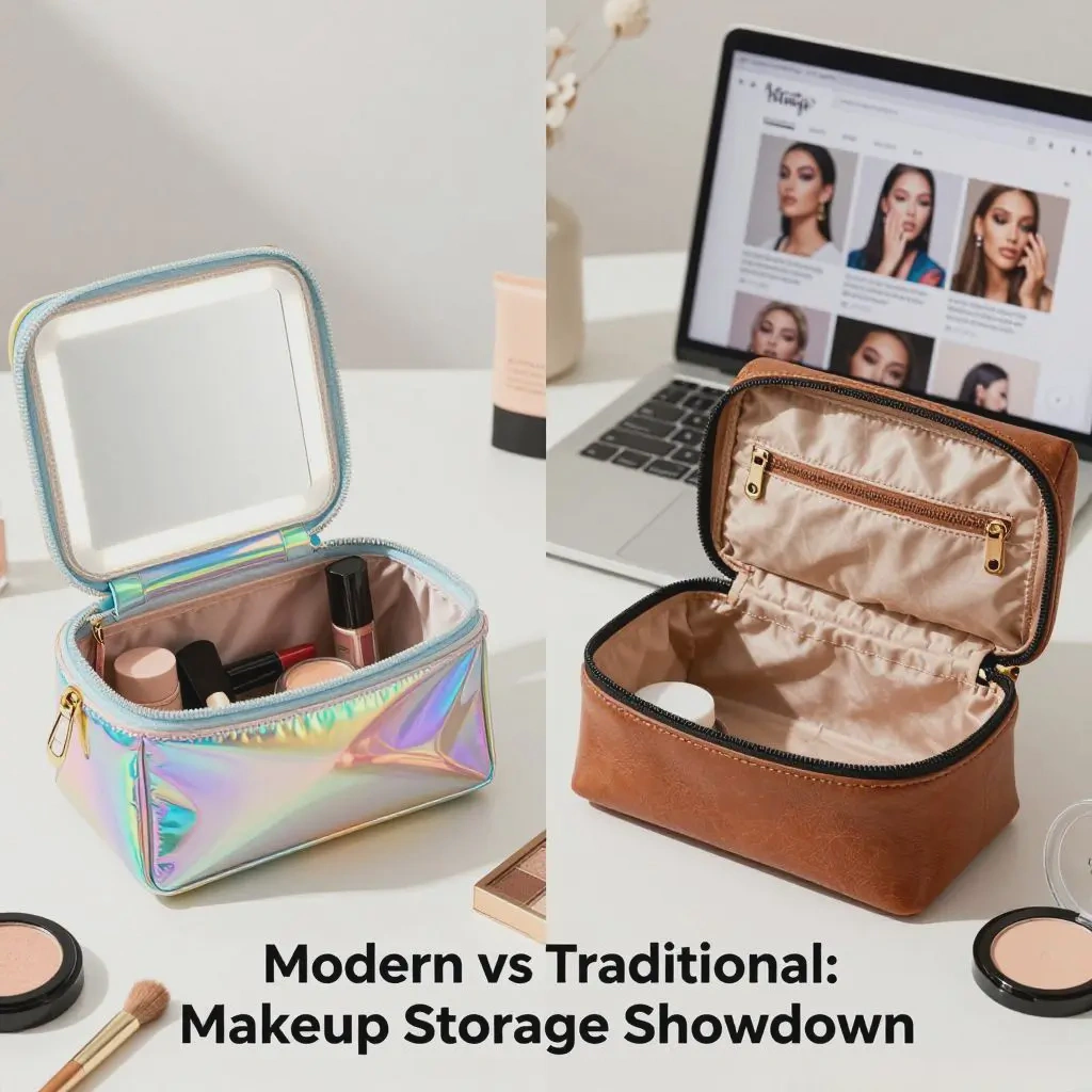 Ins - style makeup bag(1)