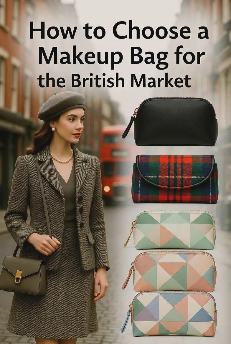 makeup bag for British market