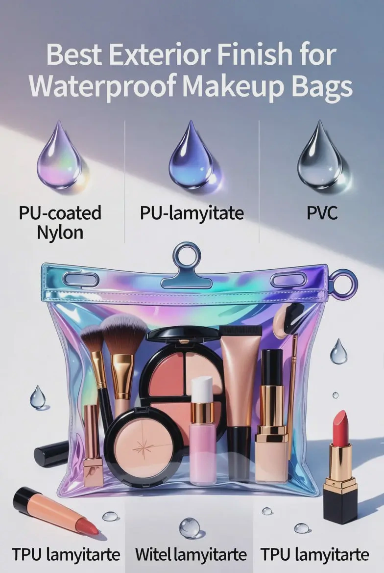 Waterproof makeup bags