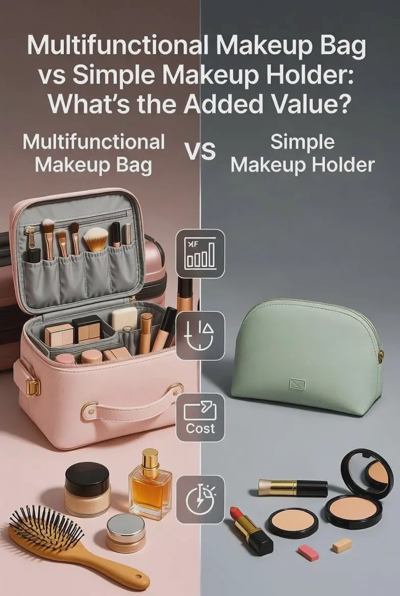 Multifunctional makeup bag