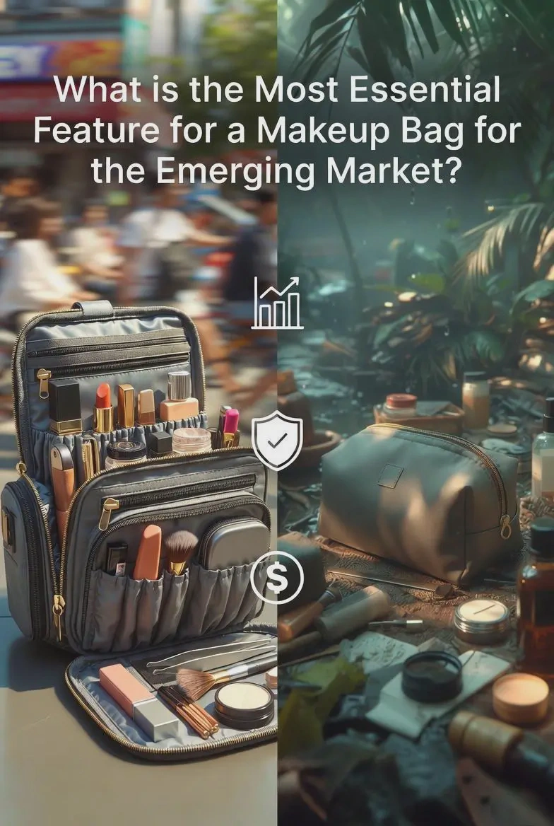 Makeup bag essential feature