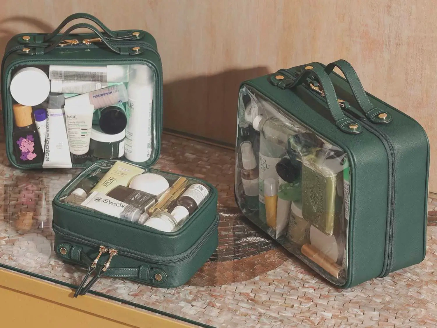 protect cosmetics in bag