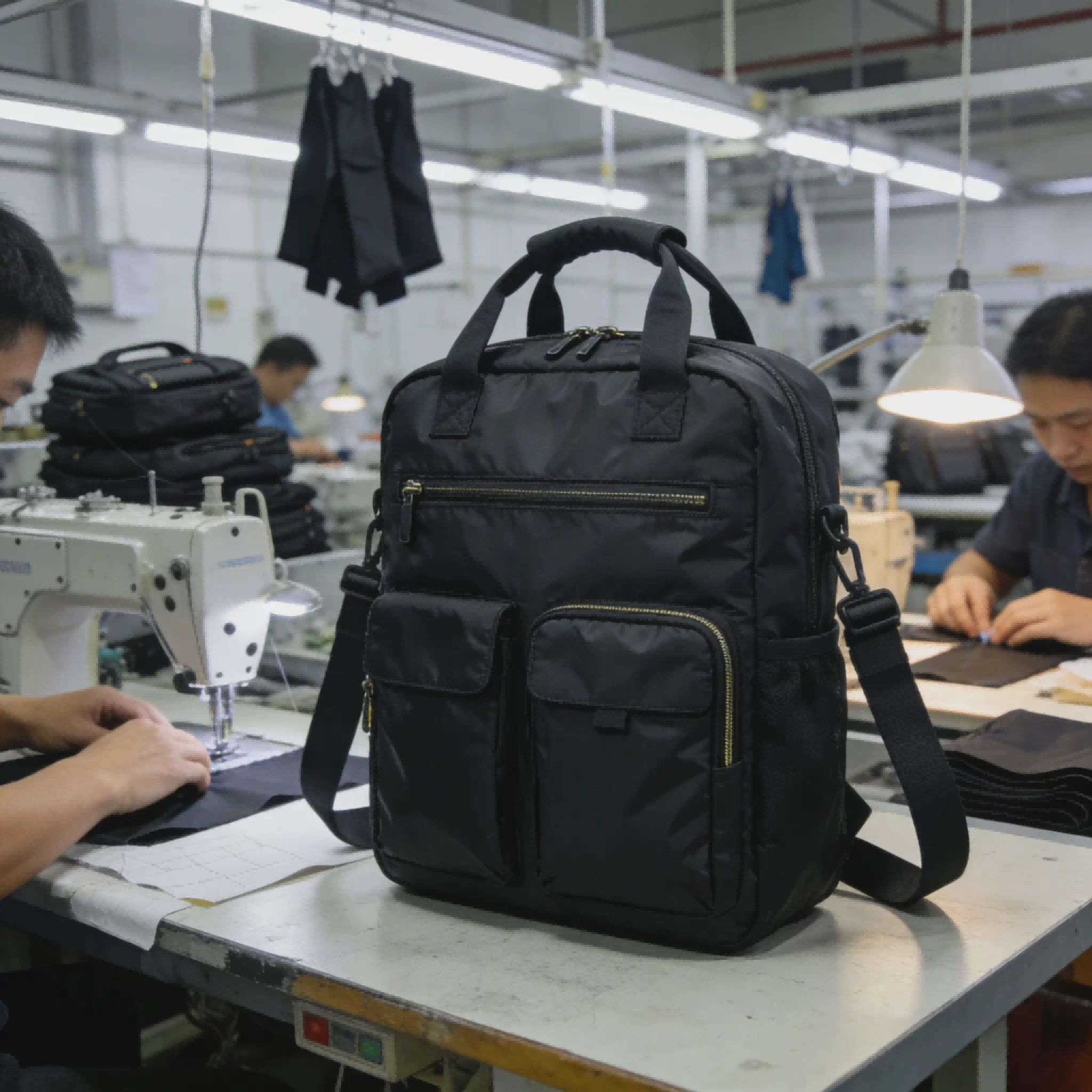 Carry-on underseat bag production for airline compliance