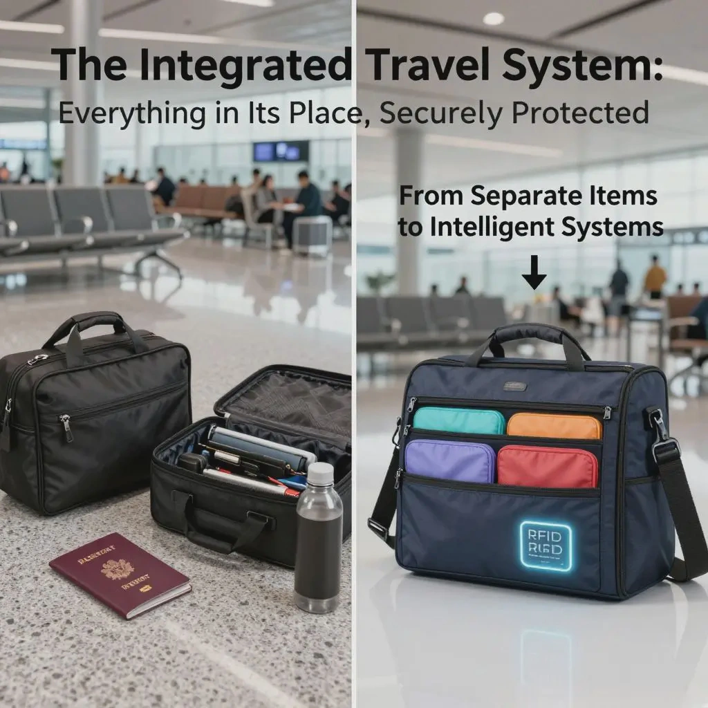 The Integrated Travel System Everything in Its Place, Securely Protected(1)
