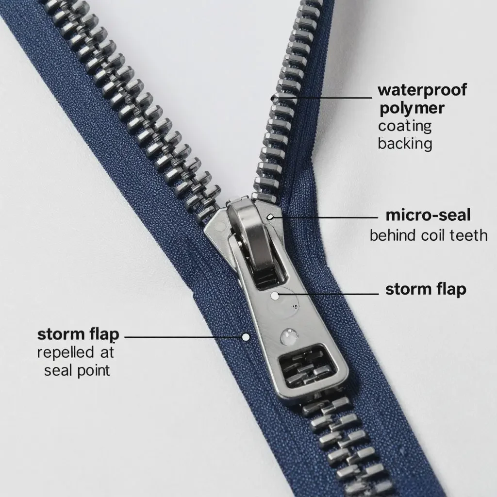 AquaGuard zipper technology