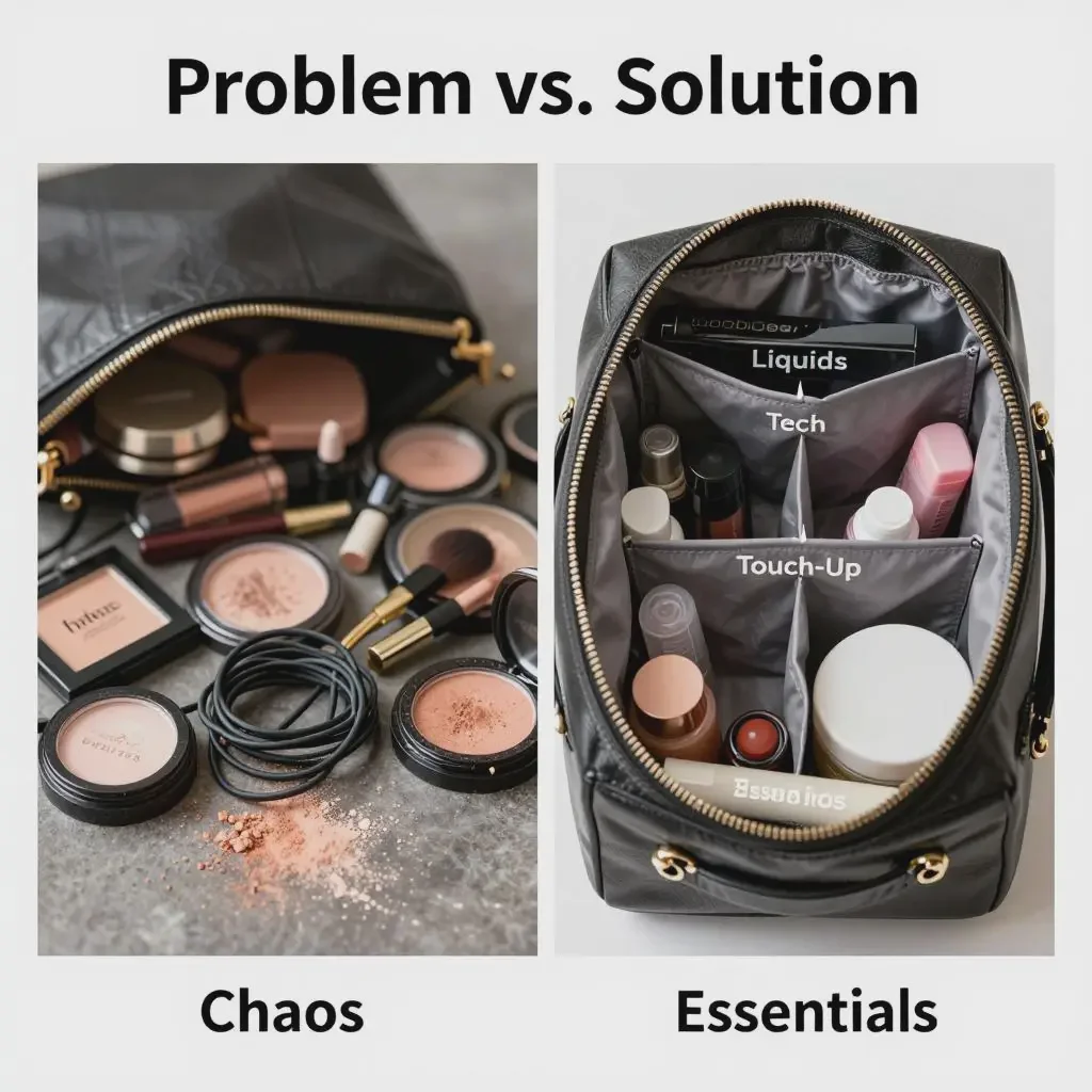 Business travel makeup case