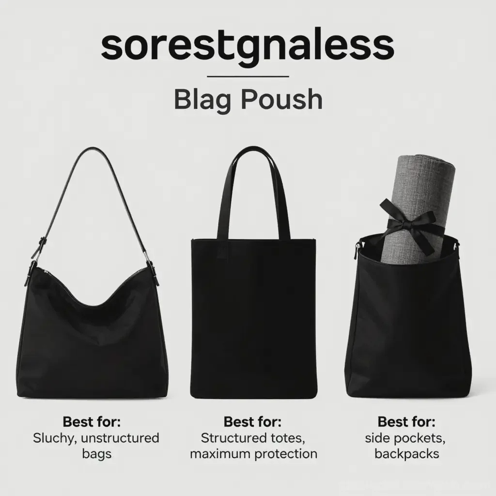 compact cosmetic bag selection