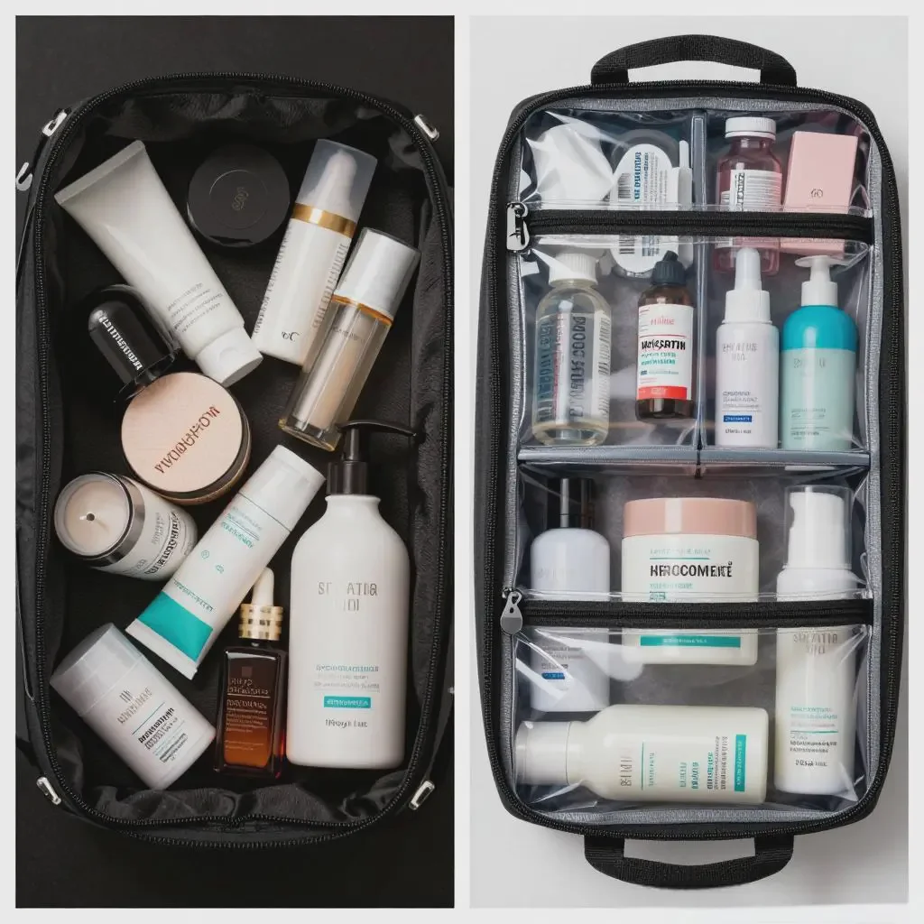 Makeup Bag Organization