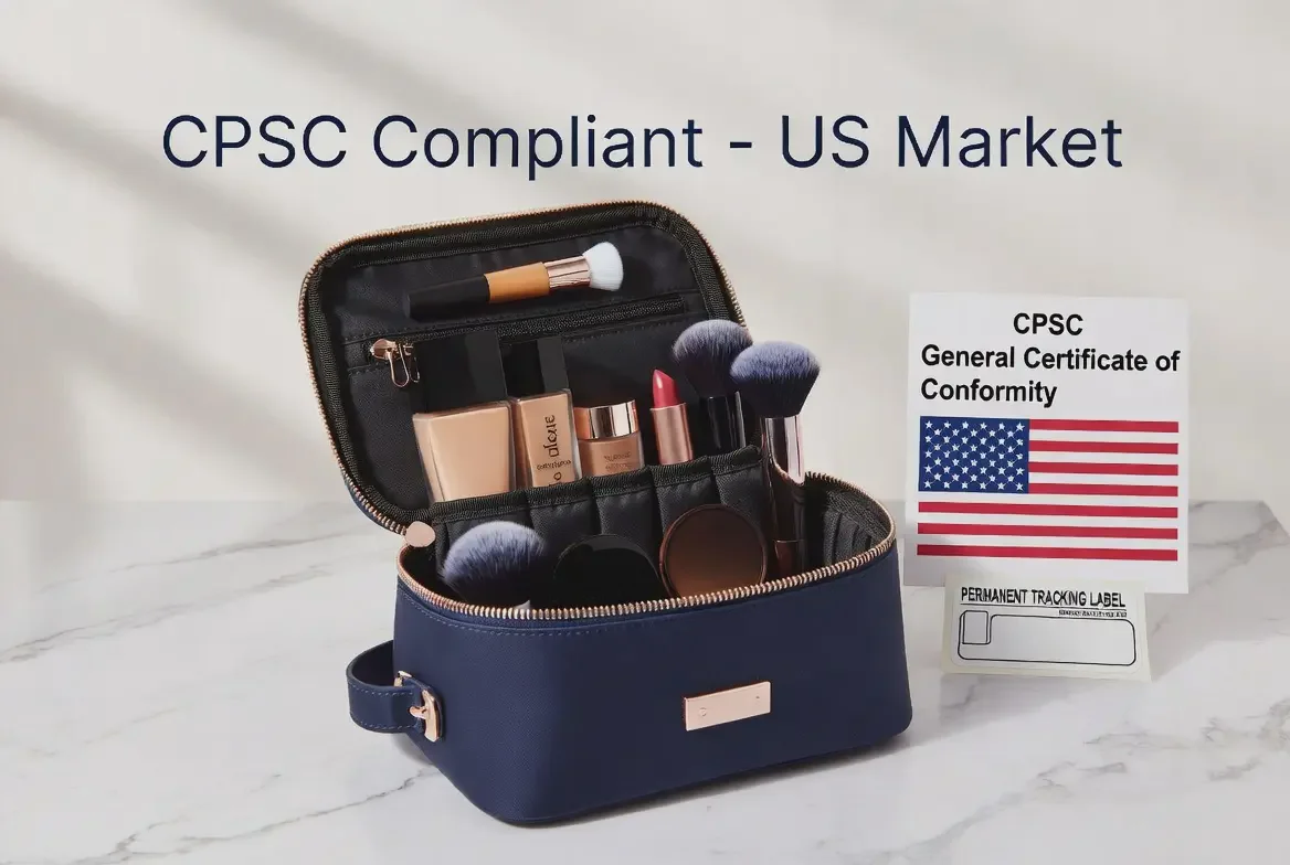 CPSC travel makeup bag