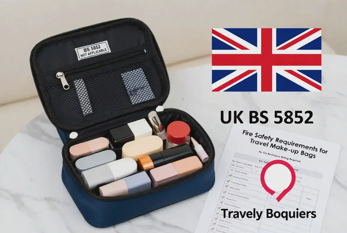 bs 5852 travel make-up bag