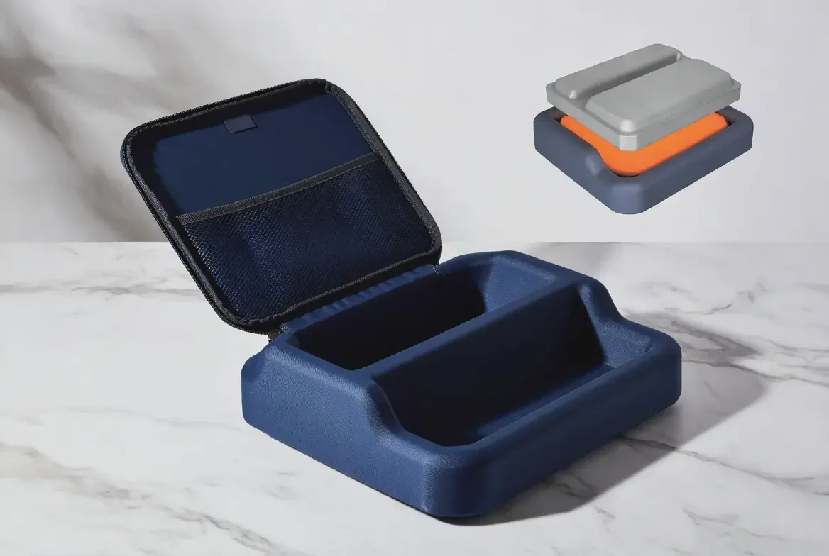 3d heat press molding portable bags