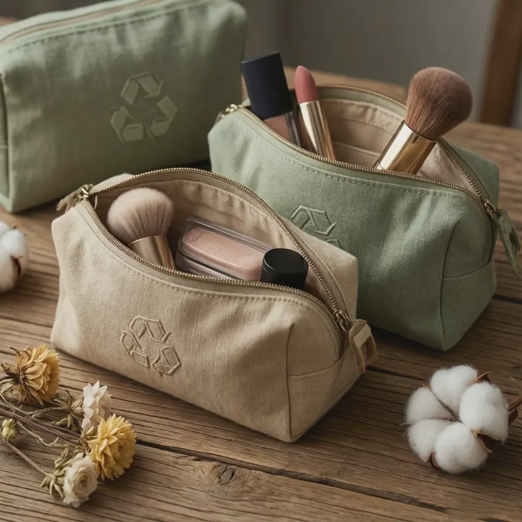 washable kraft paper beauty bags