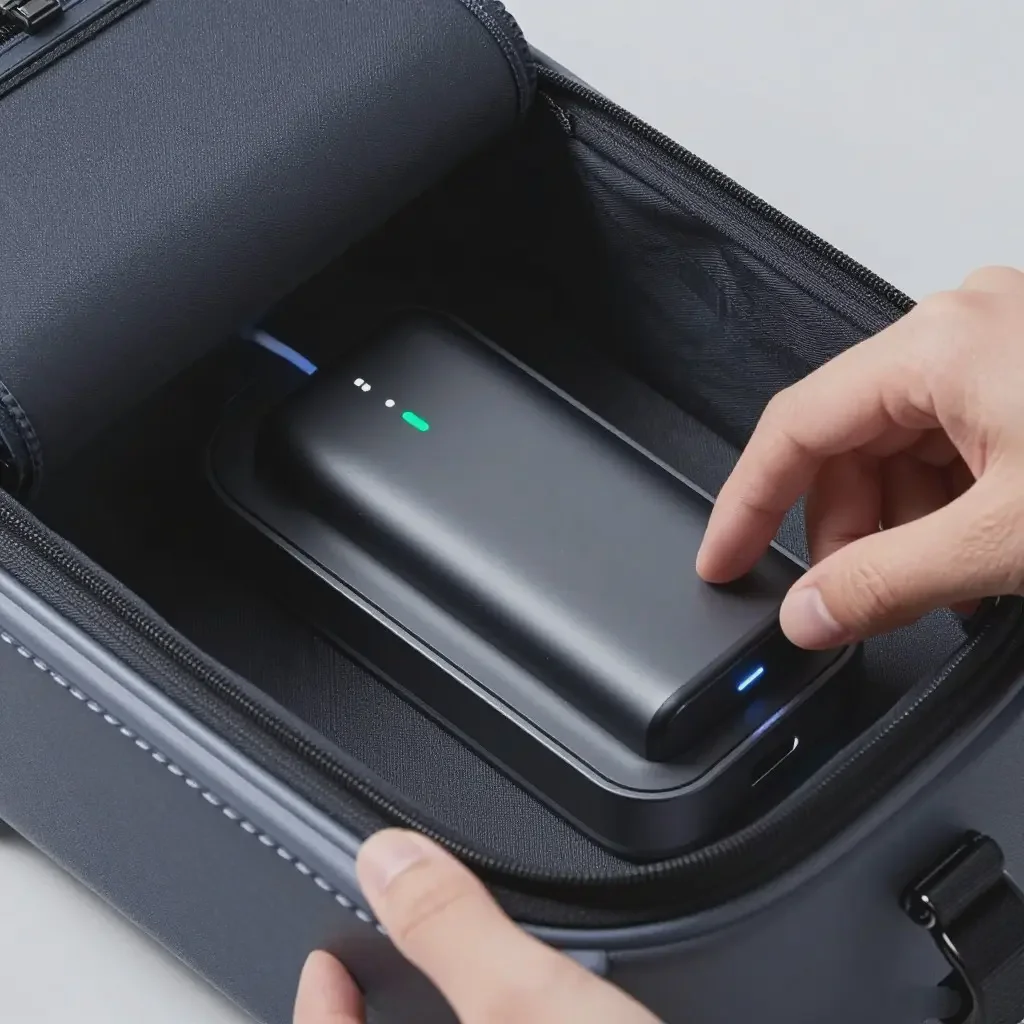 wireless charging cosmetic case