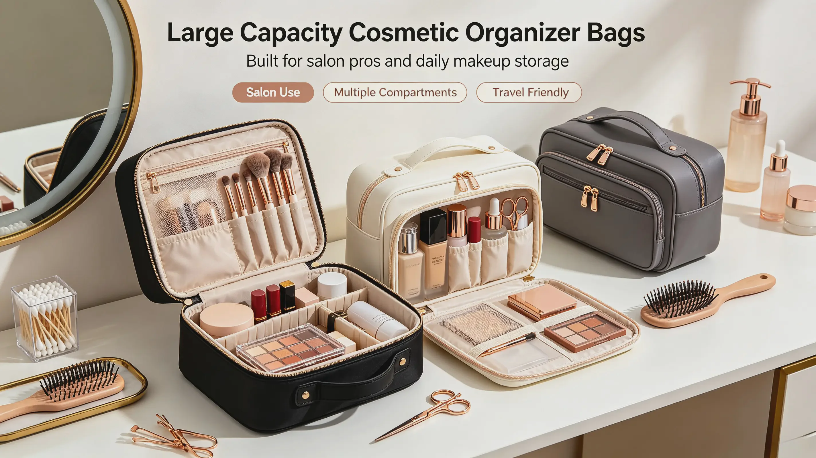 large capacity cosmetic organizer bags for salon wholesale large capacity cosmetic organizer bags for salon wholesale